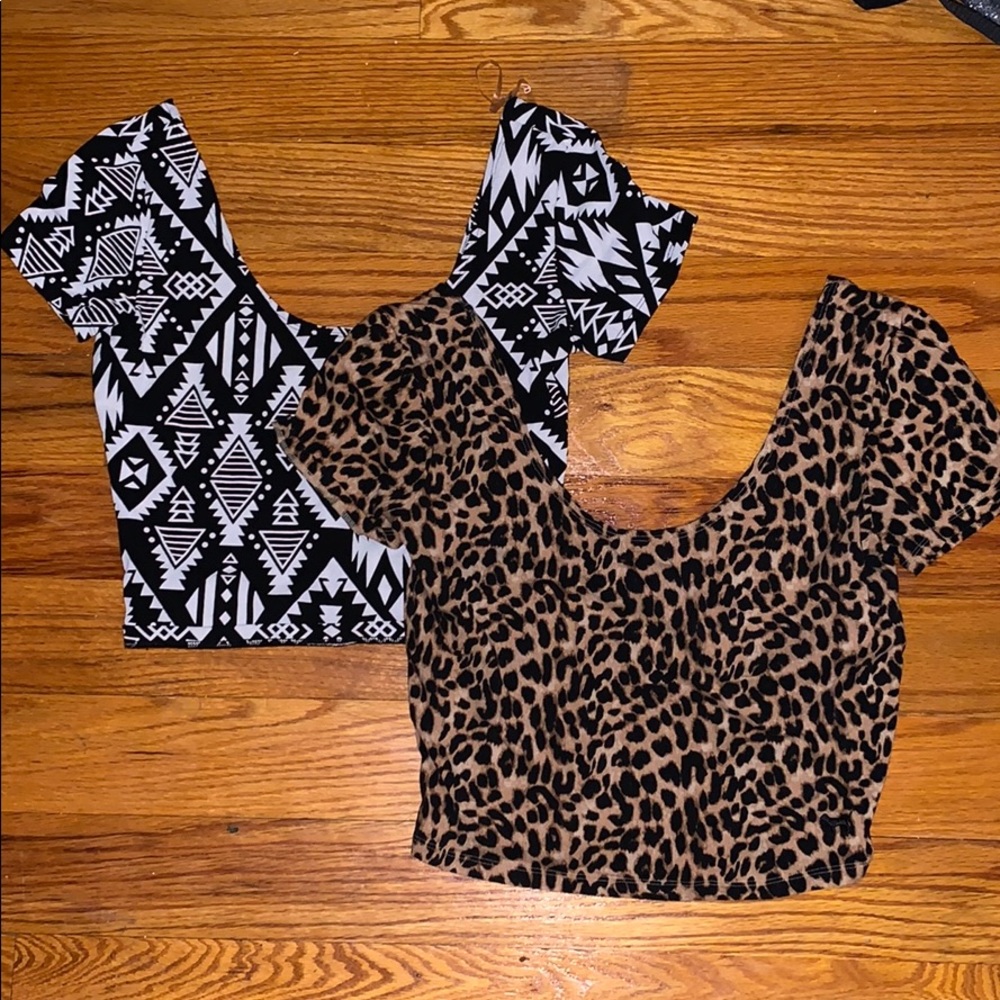 Low scoop Crop tops